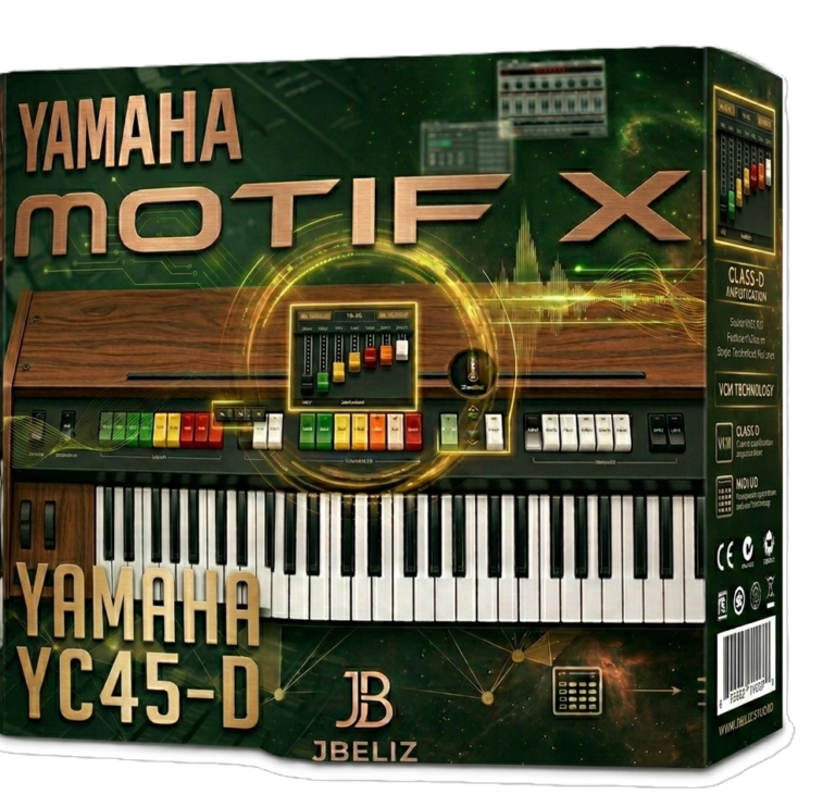 Yamaha YC45 Organ Sample Pack (MOTIF XF) YC45 Box for Motif XF
