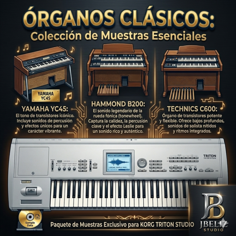 Korg Triton Studio Classic Grupero Organs